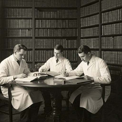 Historical medical students